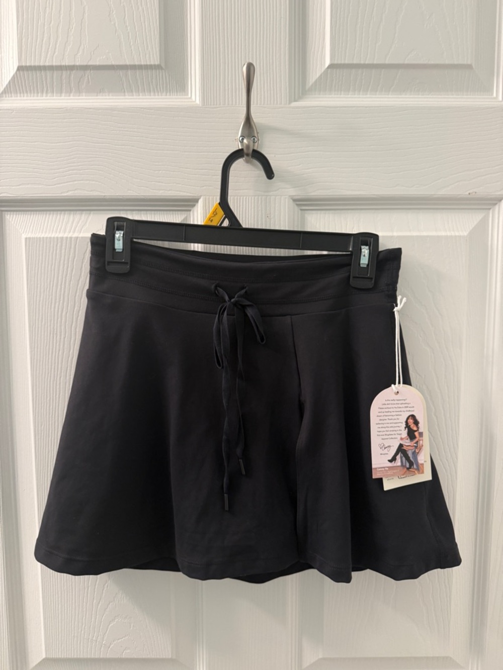 NWT black Blogilates Trailblaze Slit Skort